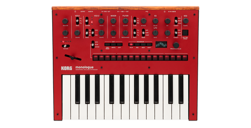 Korg monologue Analog Synthesizer Red