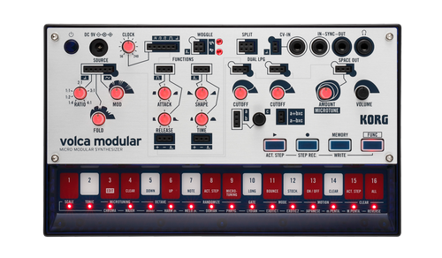 Korg Volca Modular micro synthesizer open box demo