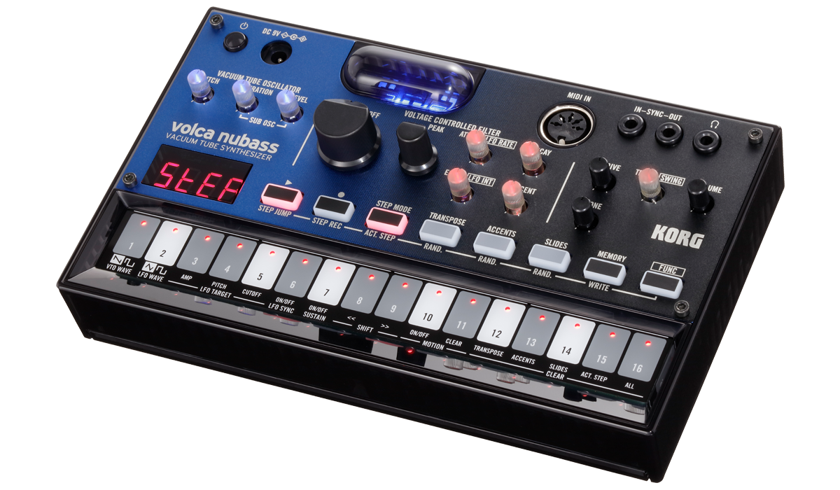 Korg Volca NuBass Vacuum Tube Bass Synthesizer