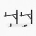 On-Stage SS7914B Wall-Mount Speaker Brackets pair black