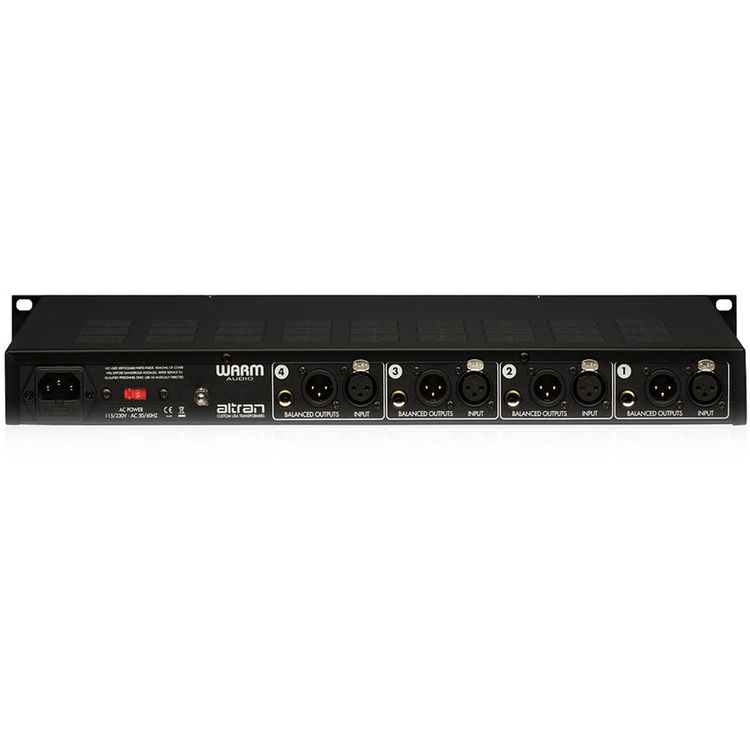 Warm Audio WA-412 4-Channel Discrete Microphone Preamplifier