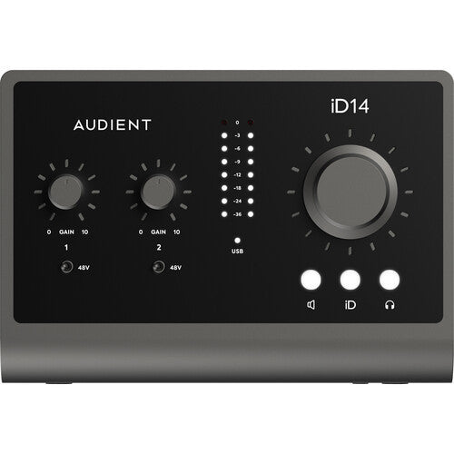 Audient iD14 MKII Desktop 10x6 USB Type-C Audio Interface open box