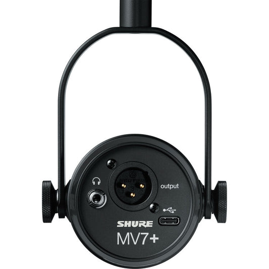 Shure MV7+-K Podcast XLR/USB Microphone Black