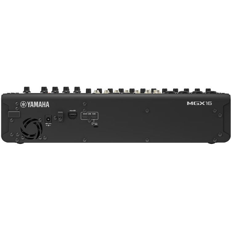 Yamaha MGX16 22-Channel Digital Mixing Console with Audio Interface Black