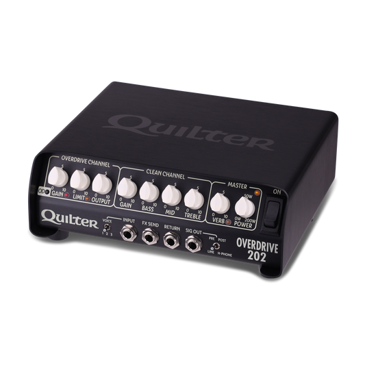 Quilter OVERDRIVE 202 200W Compact Guitar Head