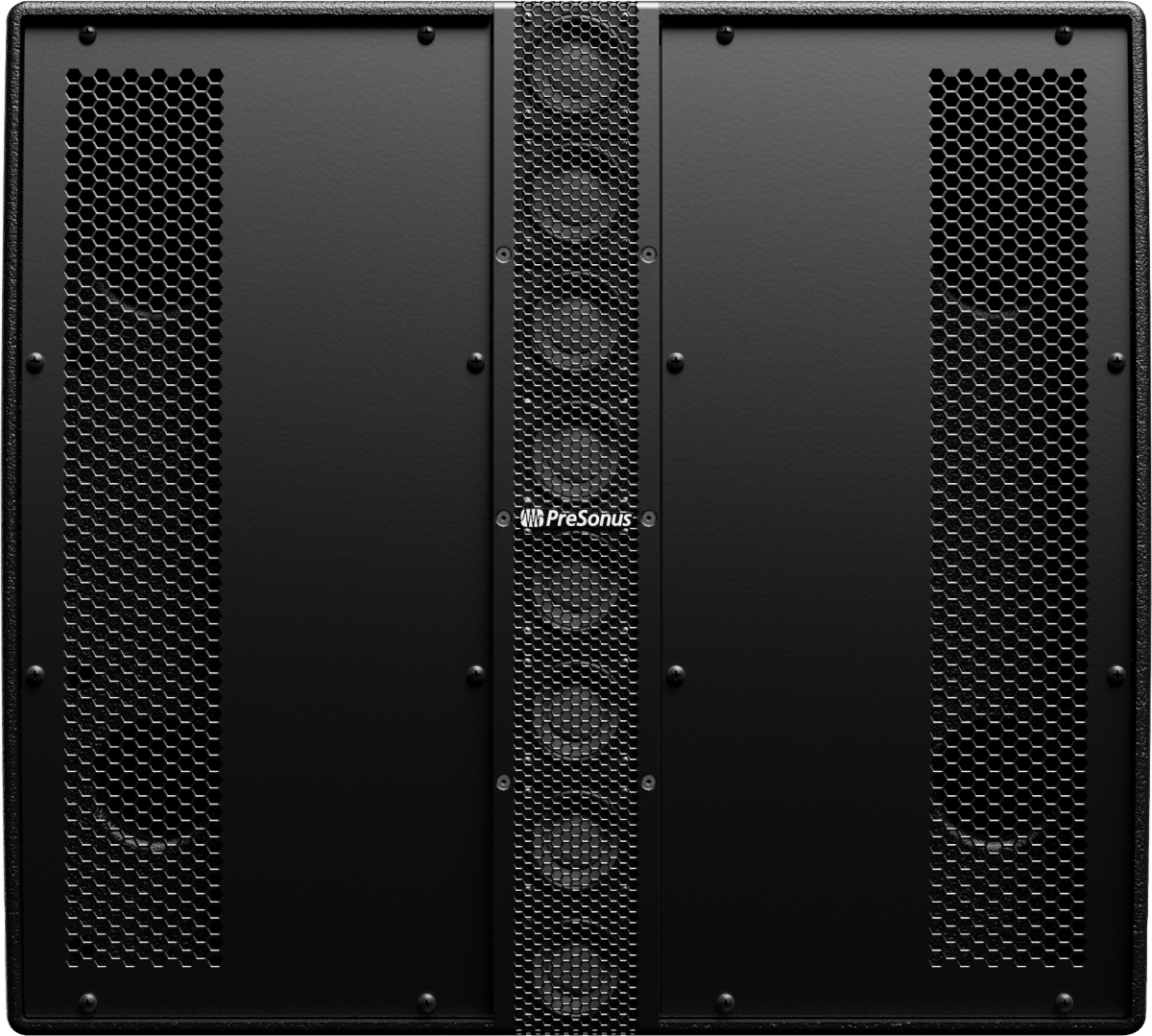 2 PreSonus CDL12P Constant Directivity Sound Reinforcement Loudspeaker with covers