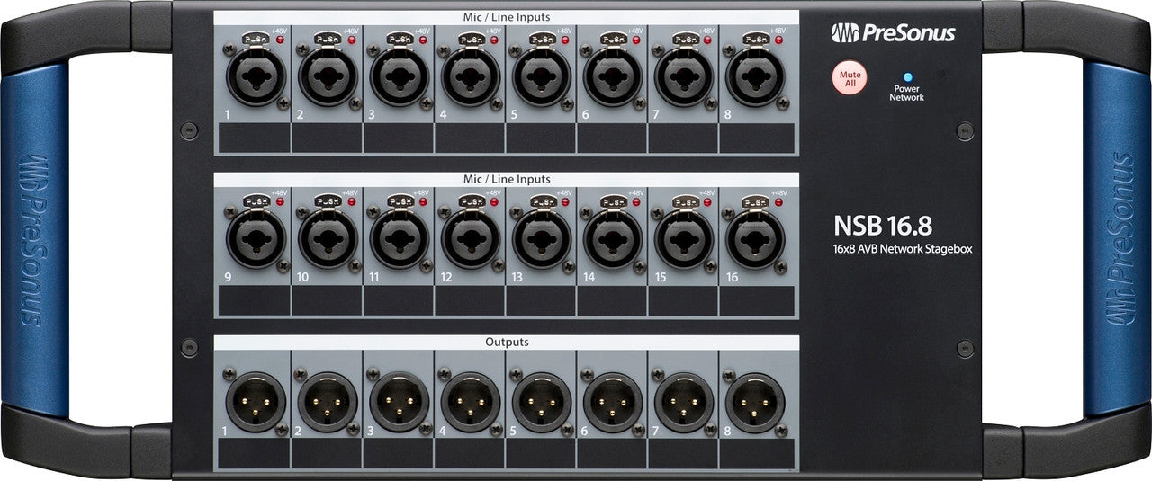 PreSonus® NSB 16.8 Networked Stage Box