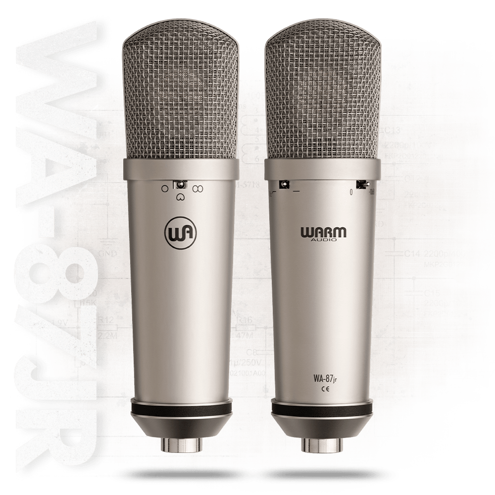 Warm Audio WA-87jr-N Nickel FET studio condenser microphone