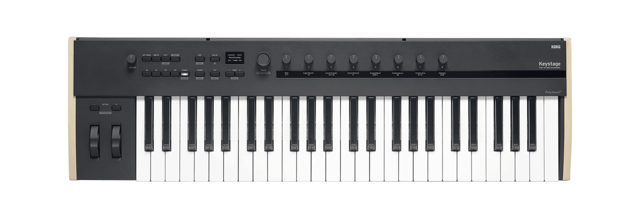 KORG Keystage MIDI Keyboard Controller With Polyphonic Aftertouch 49 Key