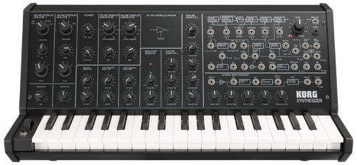 Korg MS-20 mini monophonic synthesizer keyboard