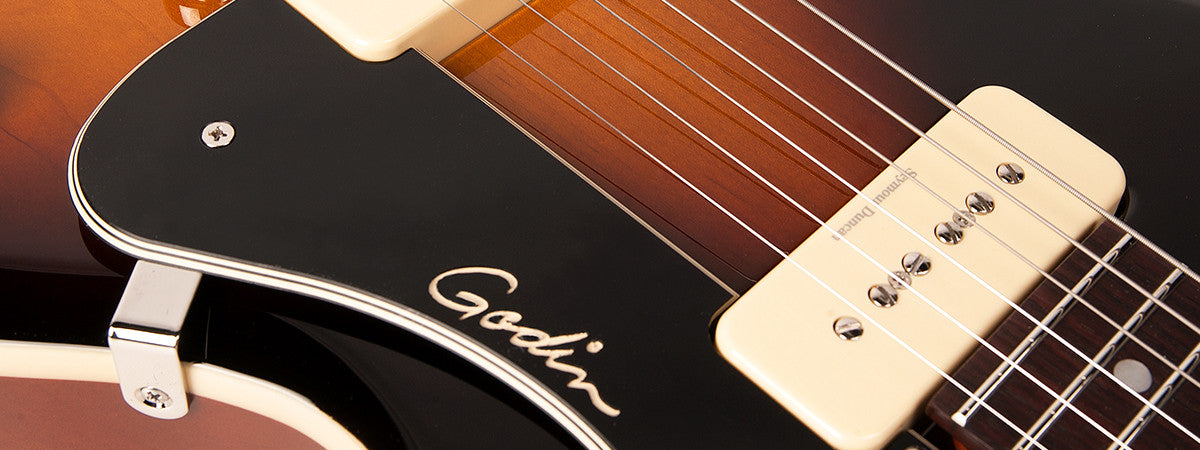 Godin Core CT P90 Sunburst GT SF with Bag Electric Guitar
