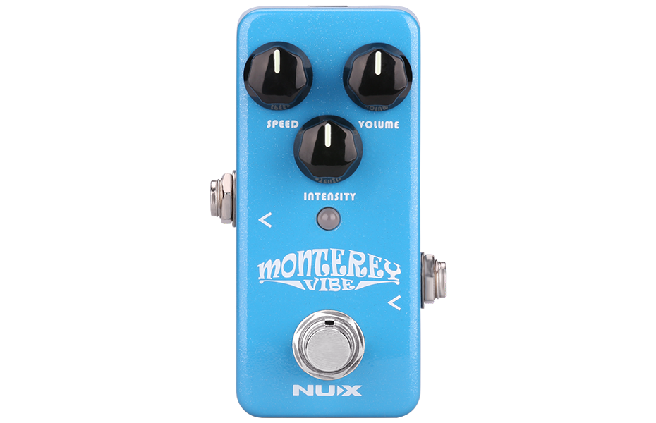 mini phaser pedal Nux mini core NCH-1 Monterey Vibe Chorus phaser pedal store display – AudioProCT