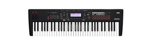 Korg Kross2 61 key Synthesizer Workstation Kross261MB with free Korg case open box