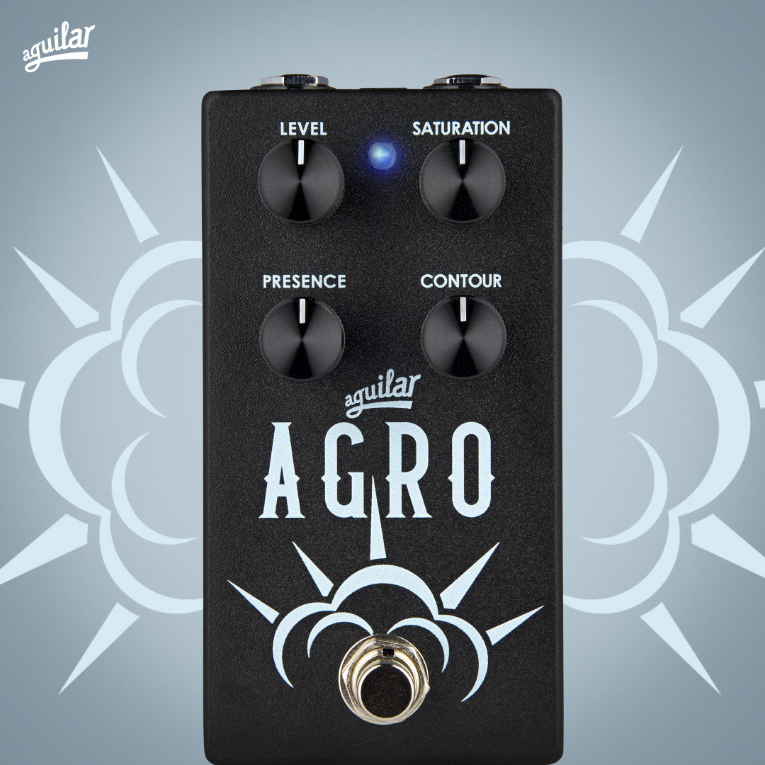 Aquilar AGROV2 Bass Overdrive pedal