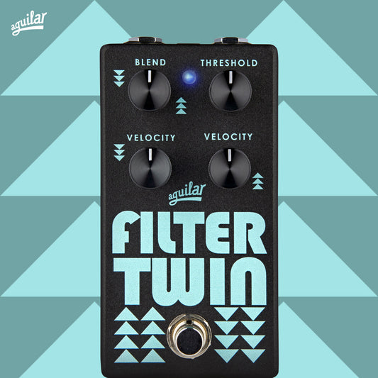Aguilar Filter FILTERTWINV2 Twin Dual Bass Envelope Filter Pedal