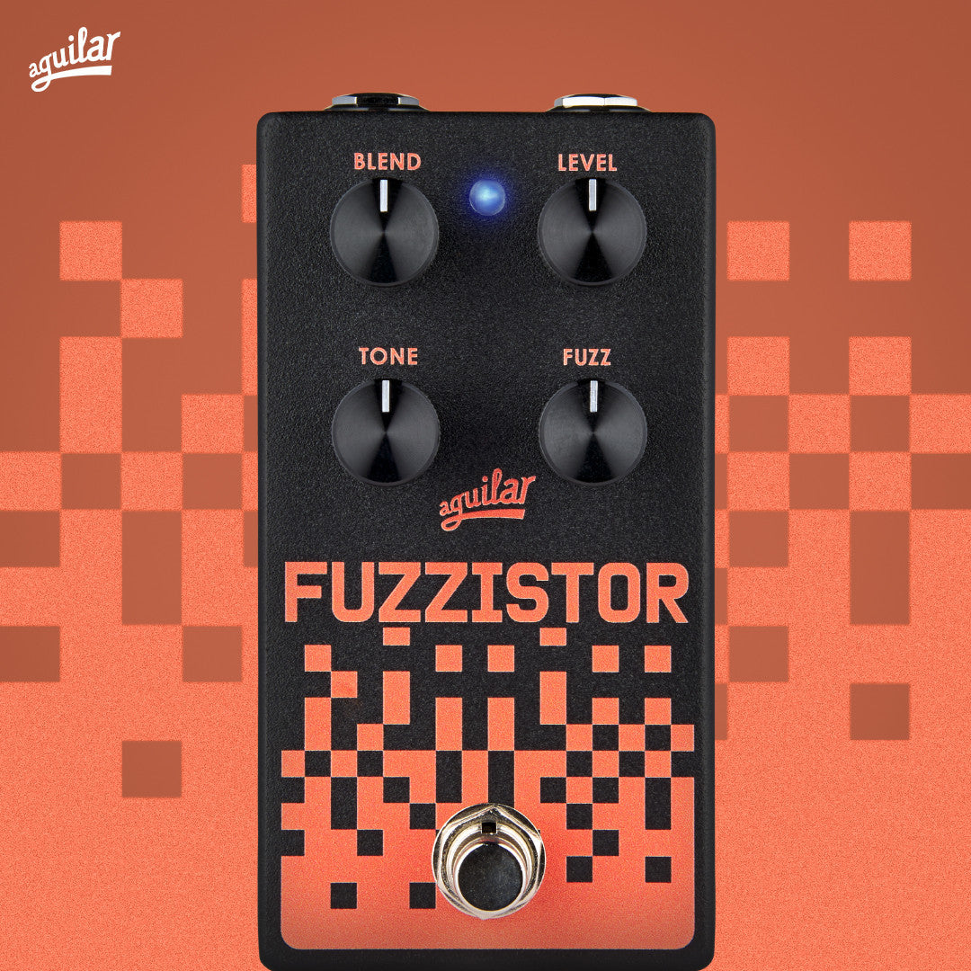 Aquilar Vintage FUZZISTORV2 inspired bass fuzz pedal open box