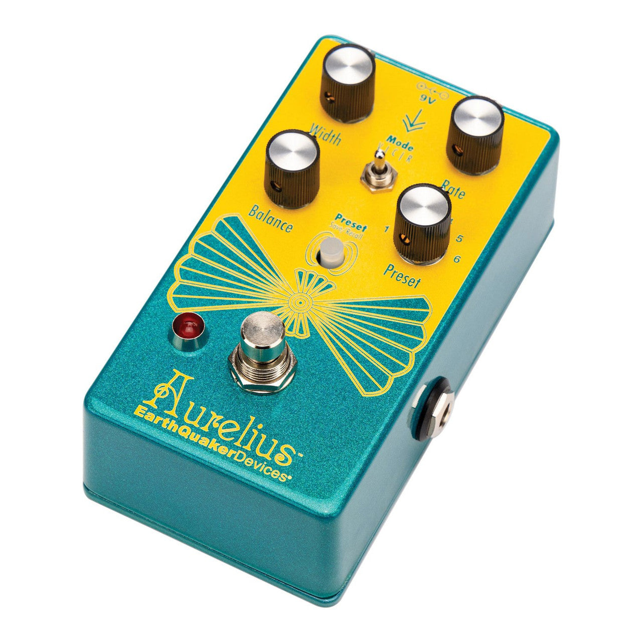 EarthQuaker Devices Aurelius Tri-Voice Chorus pedal open box
