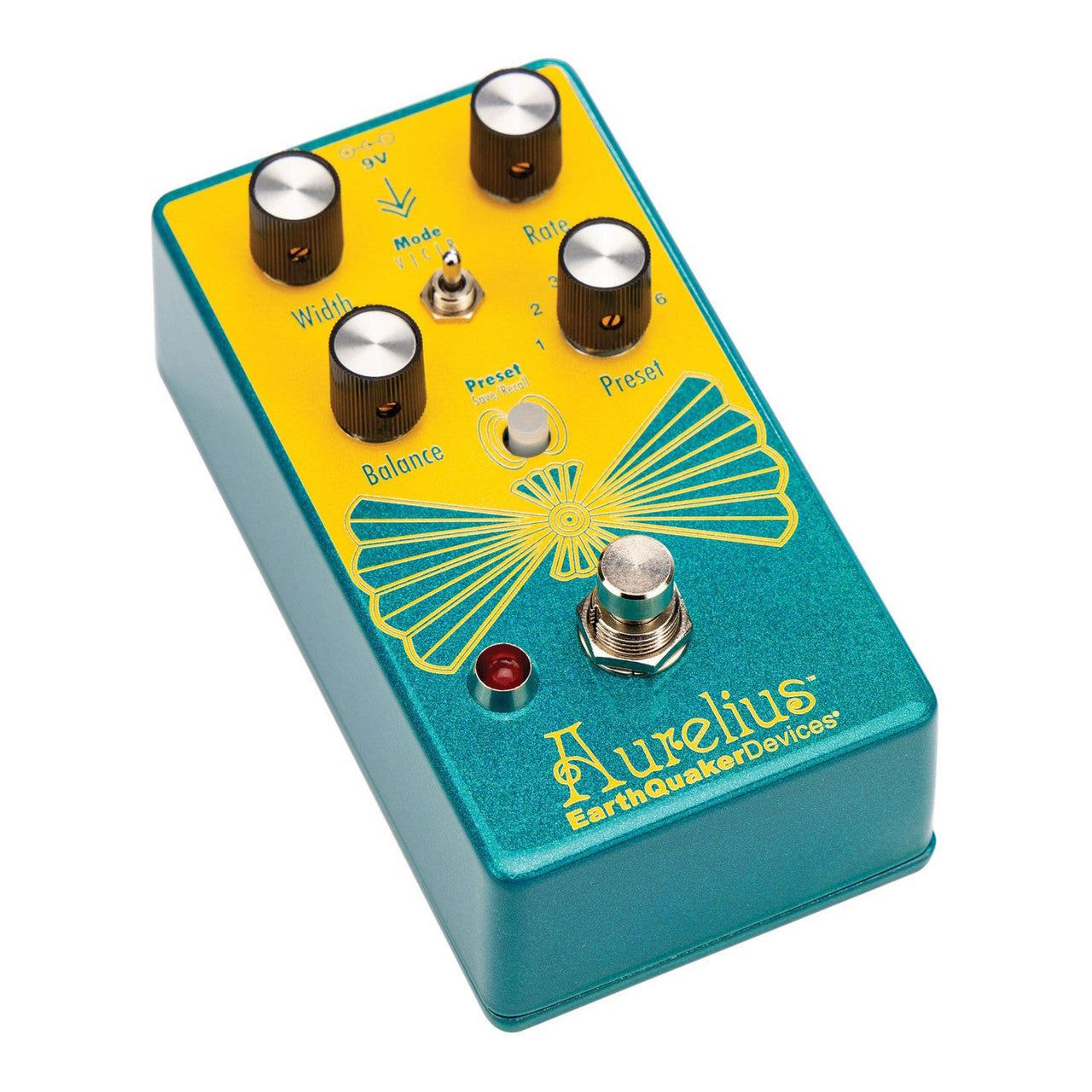 EarthQuaker Devices Aurelius Tri-Voice Chorus pedal open box