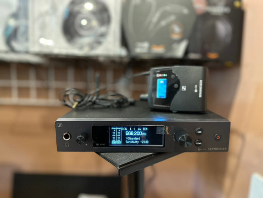 Sennheiser ew IEM G4 Wireless Monitor System (G: 566 to 608 MHz) used