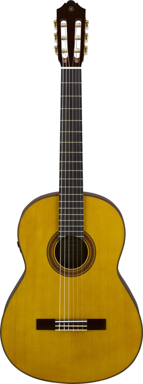 Yamaha CG-TA TransAcoustic Nylon string Natural guitar