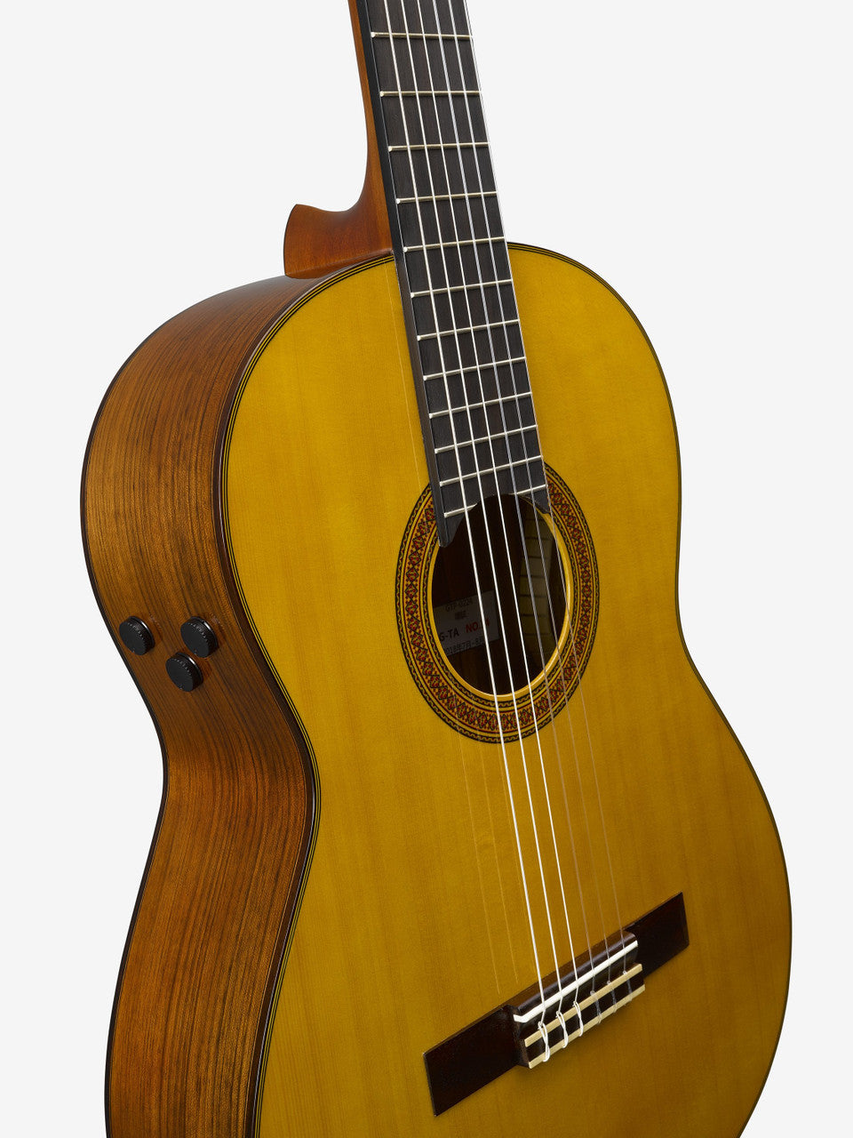 Yamaha CG-TA TransAcoustic Nylon string Natural guitar
