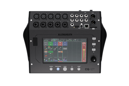 Allen & Heath CQ-12T Compact 12-Channel Digital Mixer with Touchscreen open box