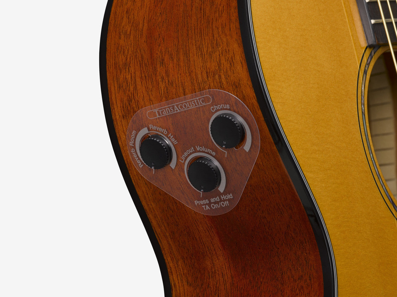 Yamaha CSF-TA Parlor Transacoustic VN Acoustic Electric Guitar with bag