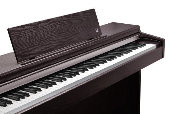 Kurzweil CUP M1 Home Digital Upright Piano 88 Keys Bluetooth+MIDI & USB Connectivity, Rosewood Finish