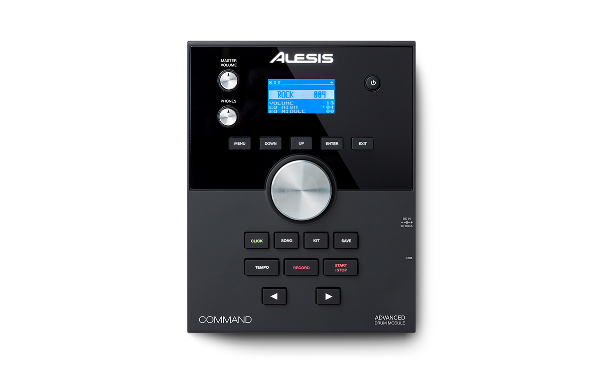 Alesis Command 8 piece Mesh Electronic Drum Kit store demo