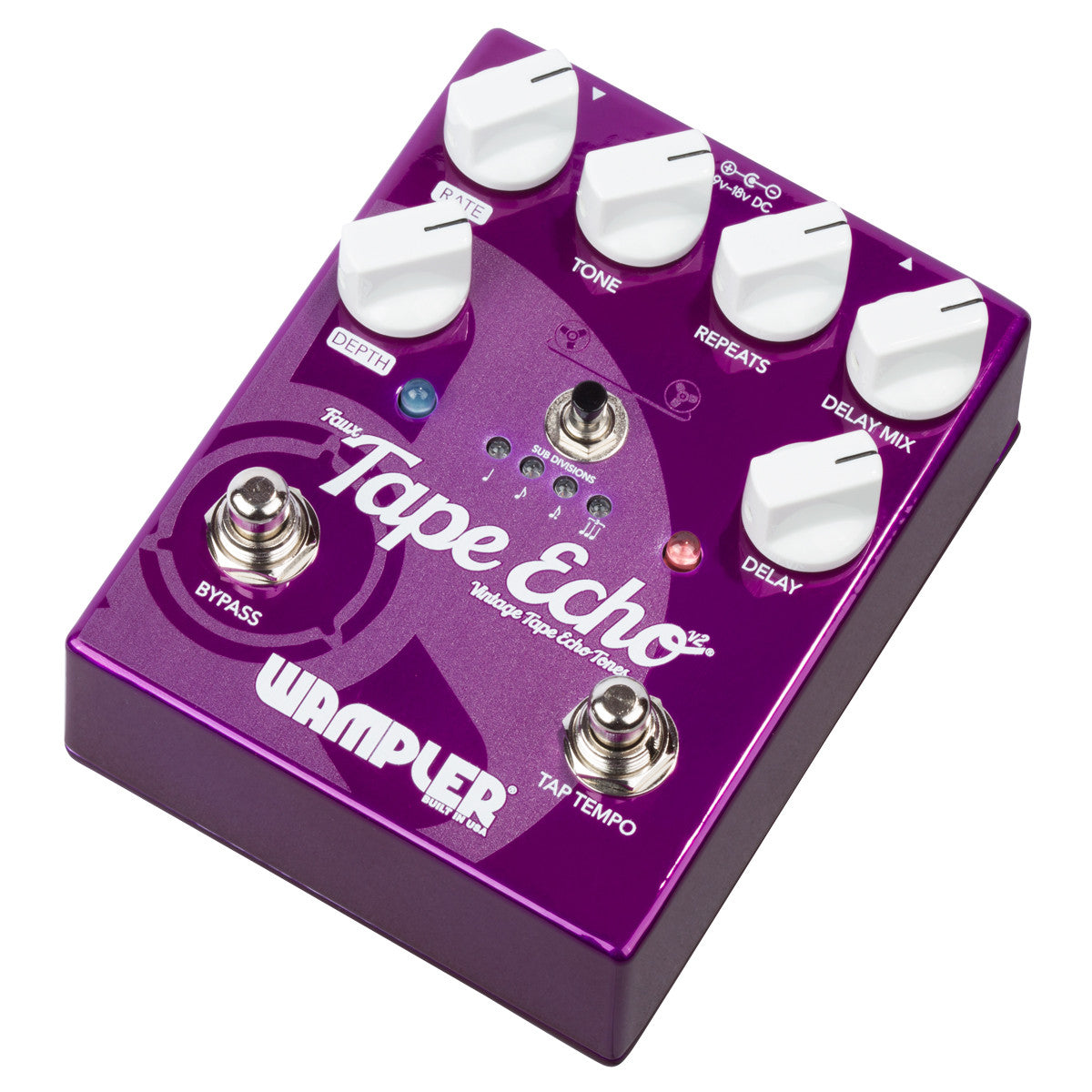 Wampler Faux Tape Echo v2 guitar effects pedal