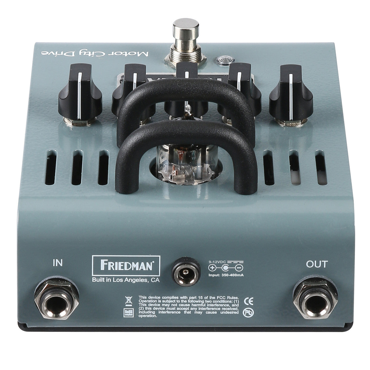 Friedman Motor City Drive 12AX7 Tube Powered Overdrive guitar Pedal