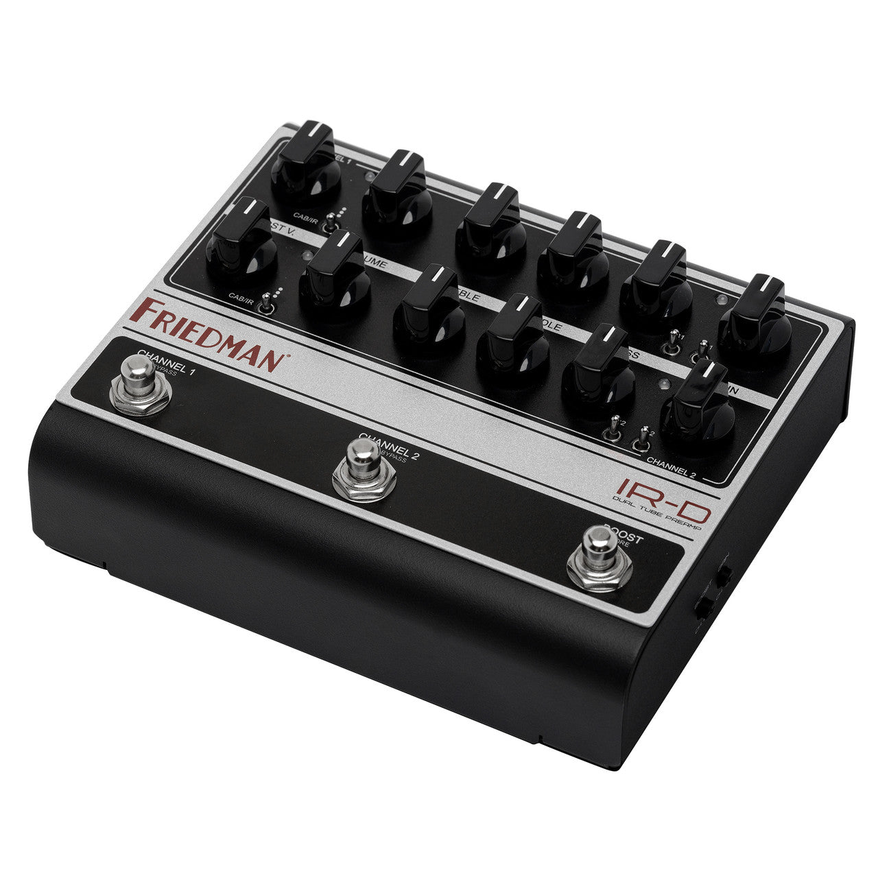 Friedman IR-D dual-channel tube preamp and DI Pedal