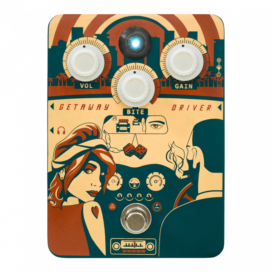 Orange Getaway Driver Amp simulator guitar effects pedal