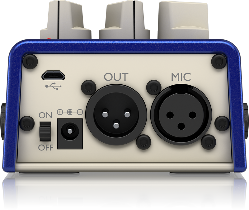 TC Helicon Harmony Singer 2 vocal harmony reverb and tone effects pedal