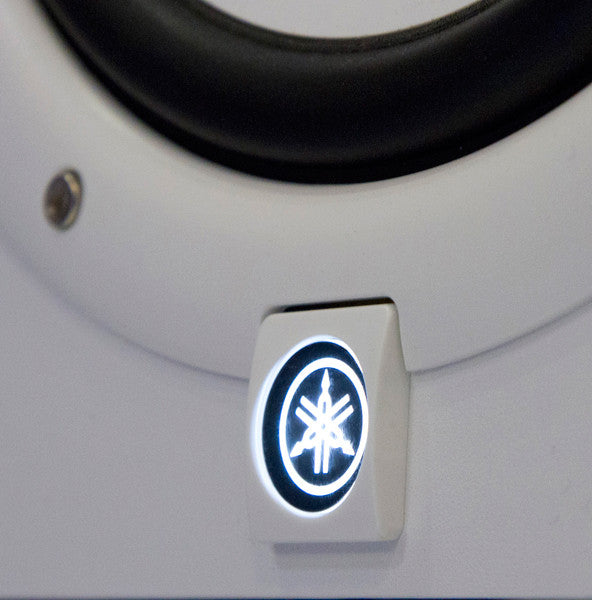 Yamaha HS5 powered Studio Monitors pair white