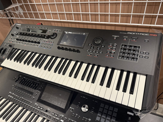 Yamaha Montage M6 2nd Gen 61-key flagship Synthesizer B-stock