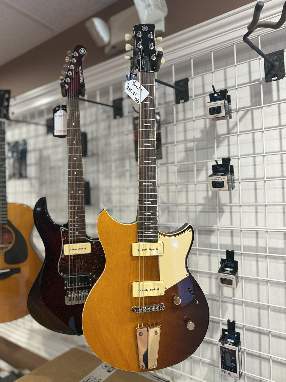 Yamaha Revstar Standard RSS02T Electric Guitar Sunset Burst open box