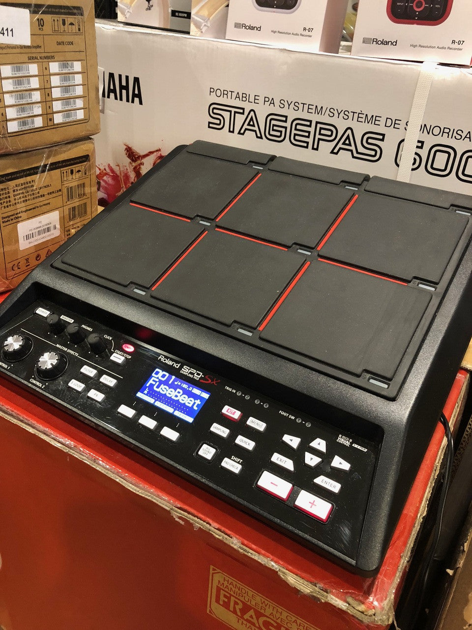 Roland SPD-SX Sampling Percussion Pad pre-owned
