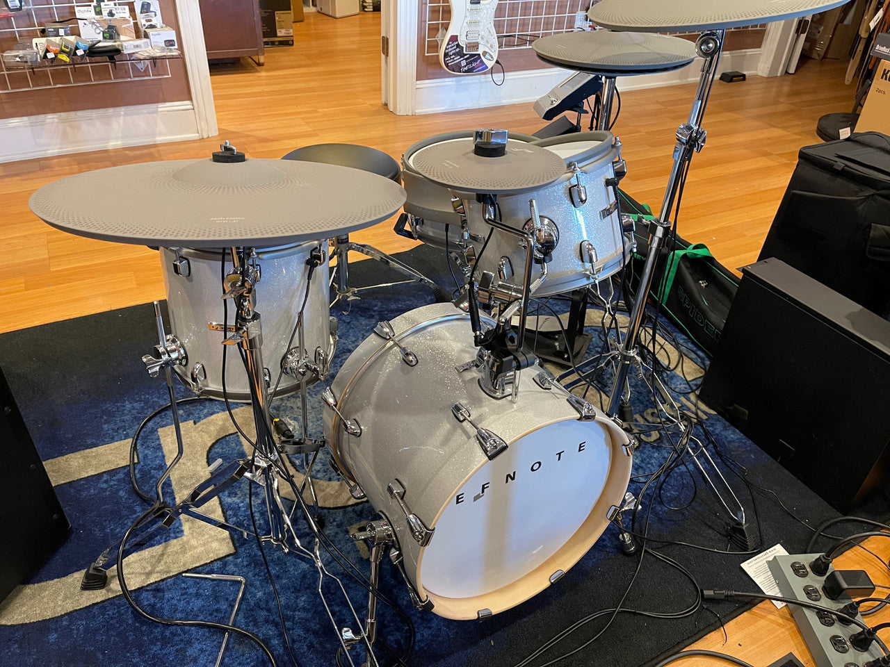 EFNote 5 EFD5 Acoustic Design Electronic Drum Set demo