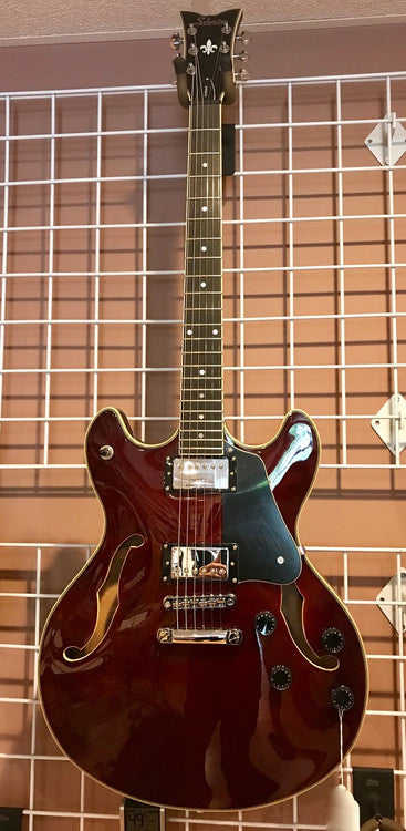 Schecter Corsair 1847 Gloss Walnut electric guitar with case