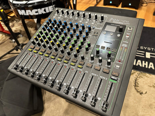 Mackie Onyx12 12-channel Analog Mixer with Multi-Track USB demo