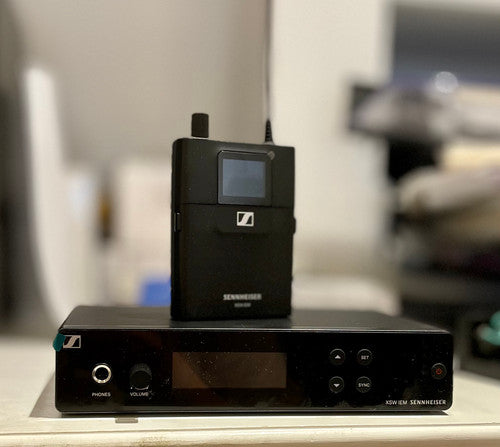 2 Sennheiser XSW IEM Wireless In-ear Monitor Sets 476-500MHz (A) dual receivers