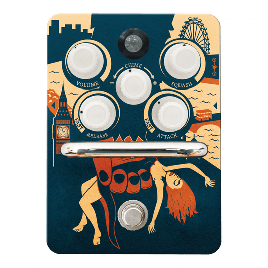 Orange Kongpressor Optical Class A Compressor guitar Pedal