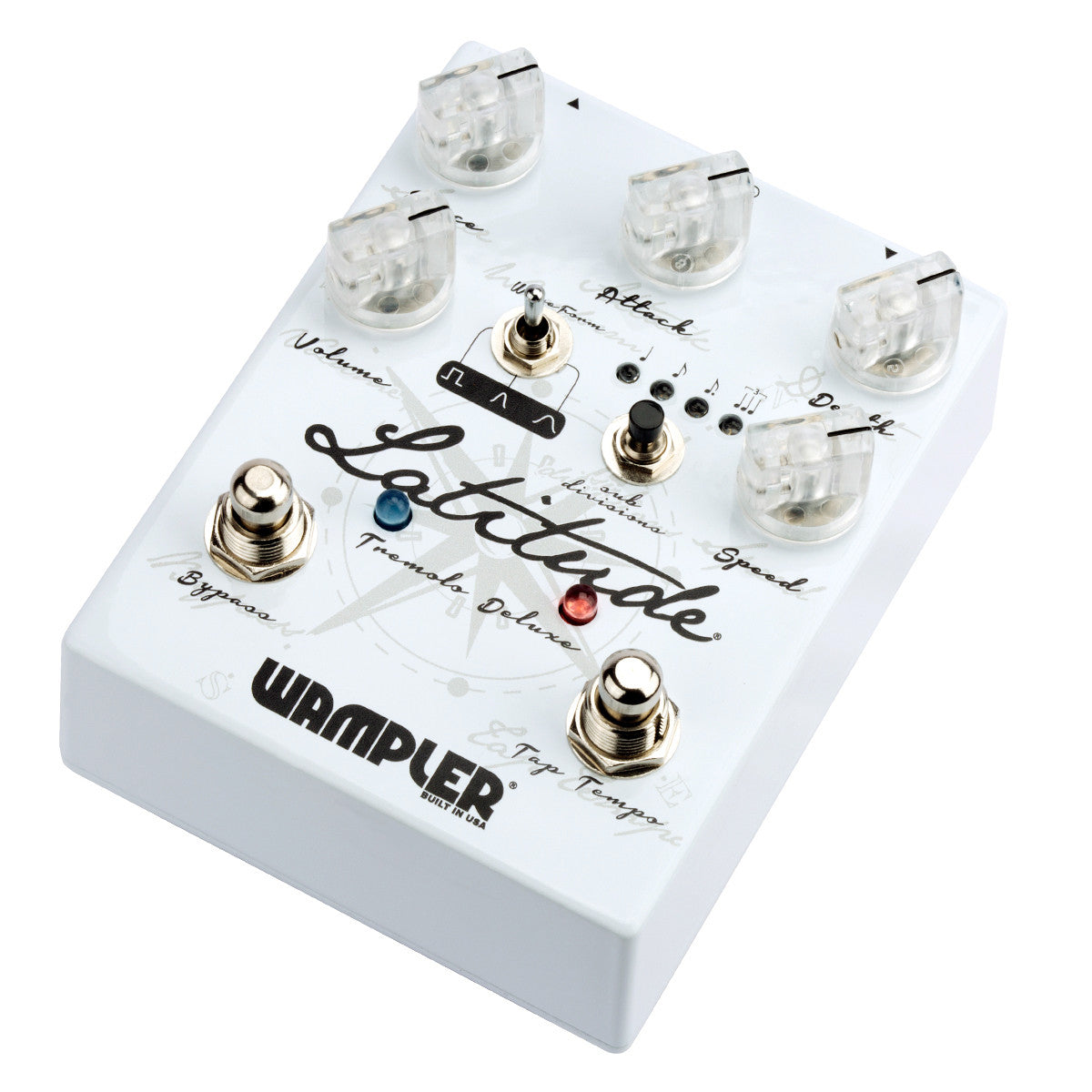 Wampler Latitude Deluxe Tremolo guitar effects pedal