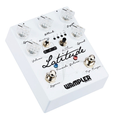 Wampler Latitude Deluxe Tremolo guitar effects pedal