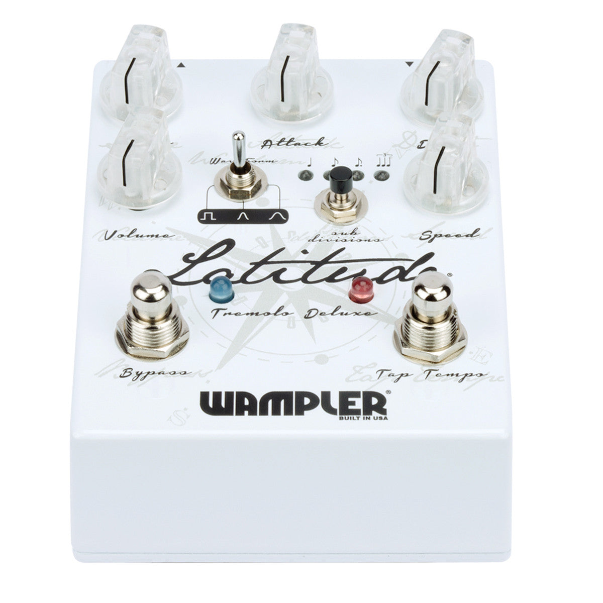 Wampler Latitude Deluxe Tremolo guitar effects pedal