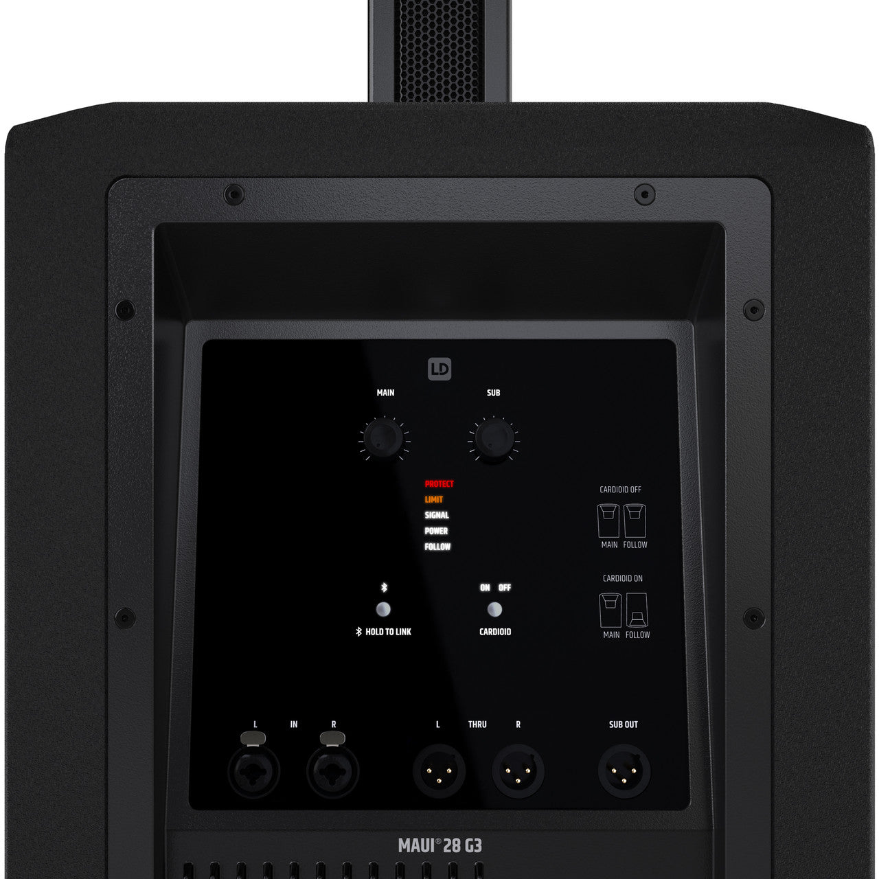 LD Maui 28 G3 Portable line array speaker system with Subwoofer