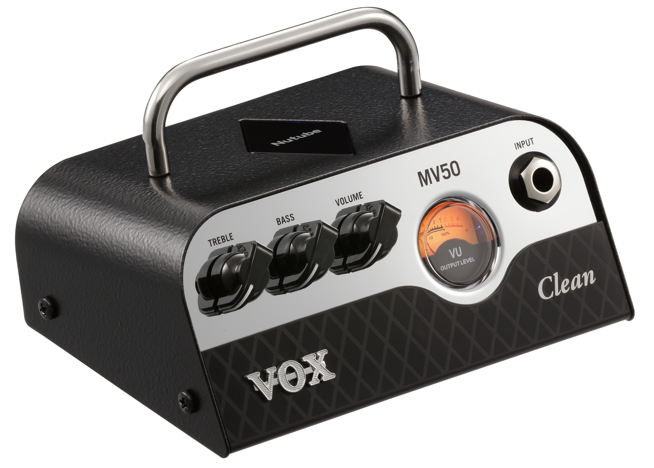 Vox MV50 CL 50 Watt Mini guitar amplifier Head NuTube Technology