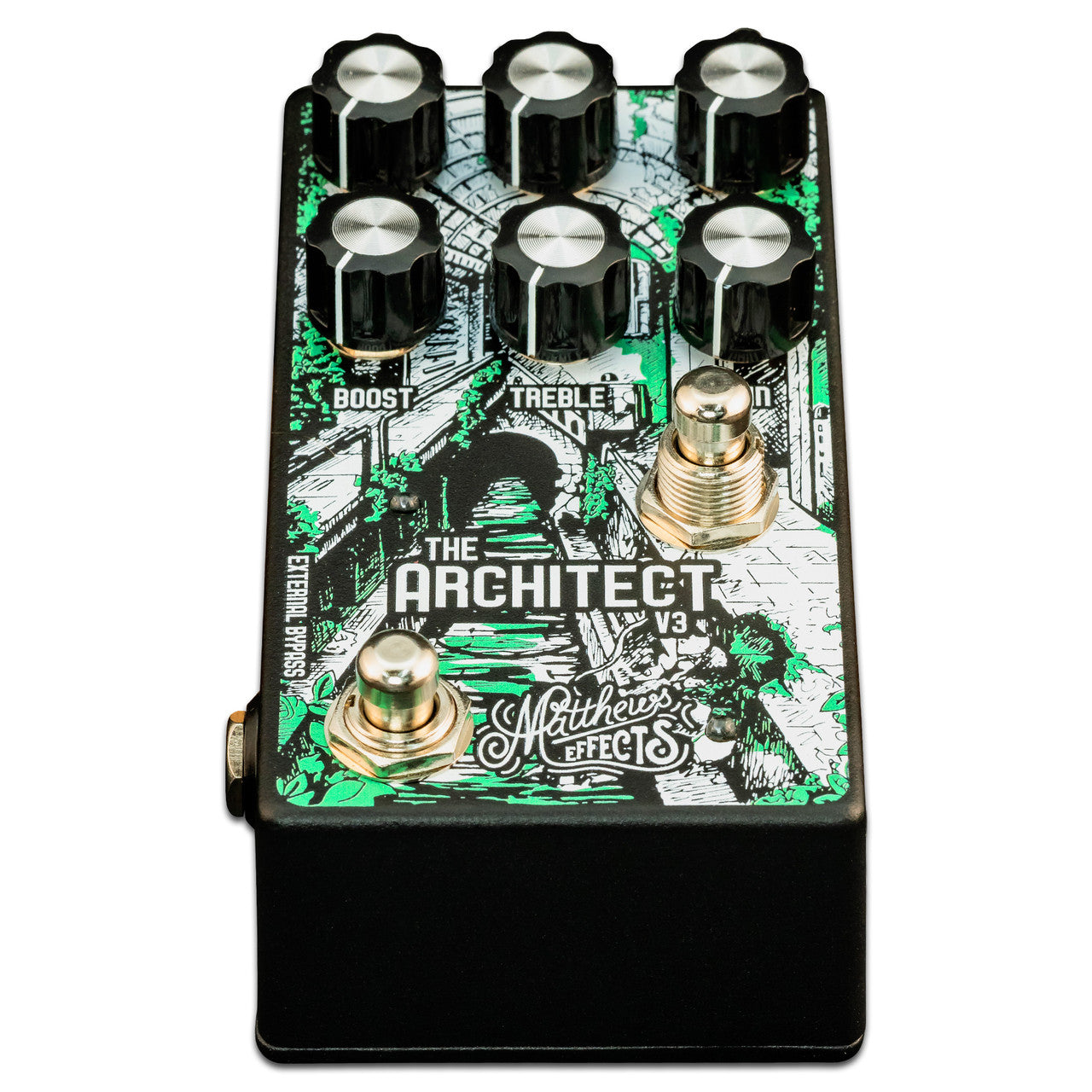 Matthews Effects Architect V3 Overdrive Boost Pedal guitar pedal