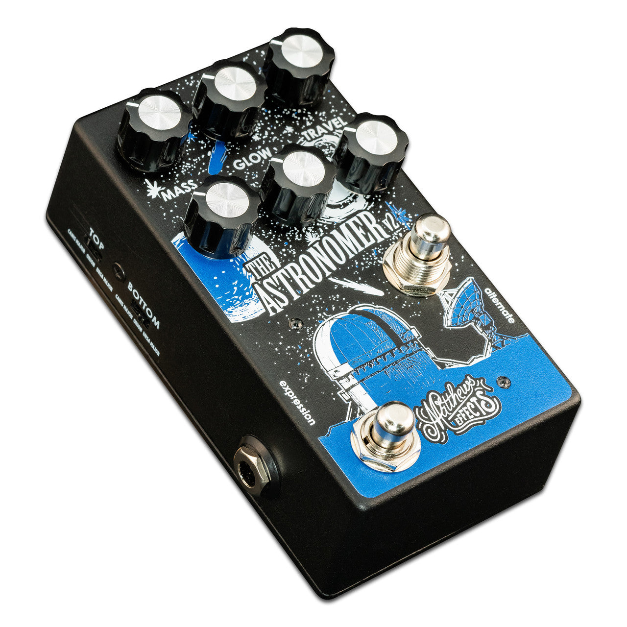 Matthews Effects Astronomer V2 3 knob reverb guitar pedal